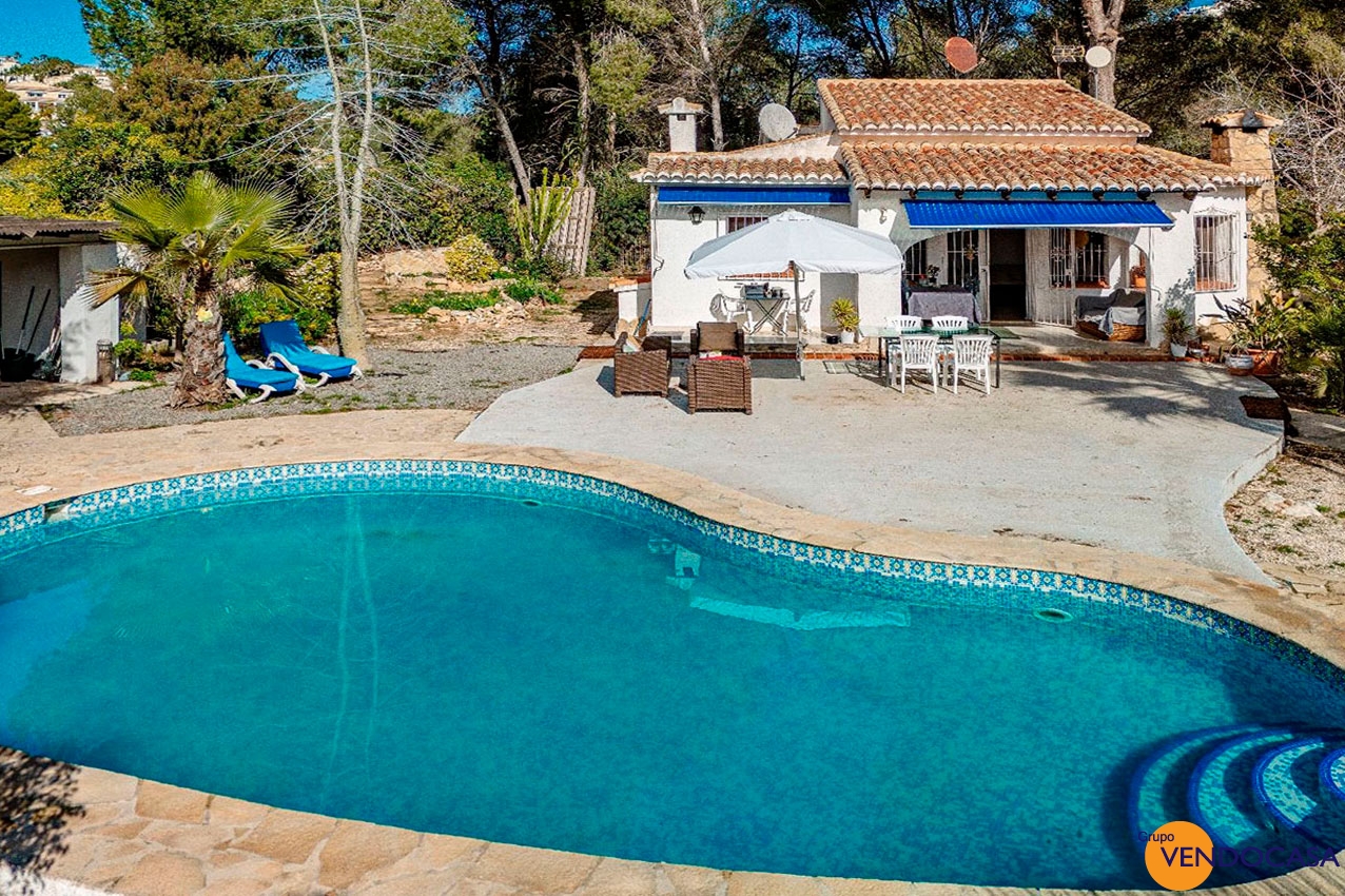 Cute small villa at Portet Moraira