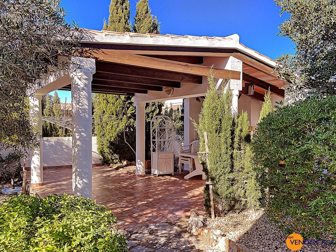 Nice mediterranean villa with panoramic seaviews