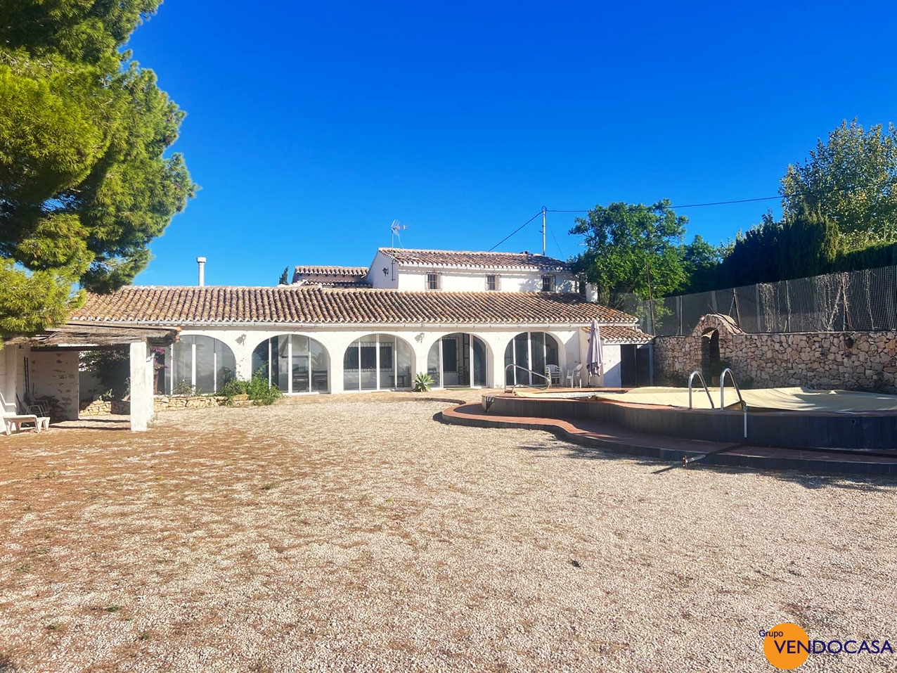 Finca with seaview close to Benissa