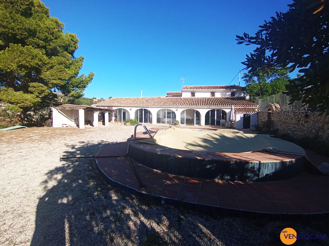 Finca with seaview close to Benissa