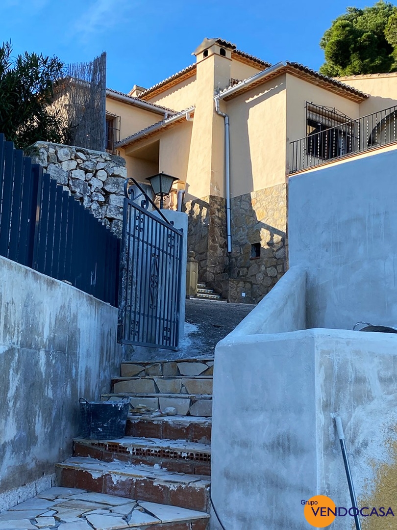 Unique located seaview villa in Javea