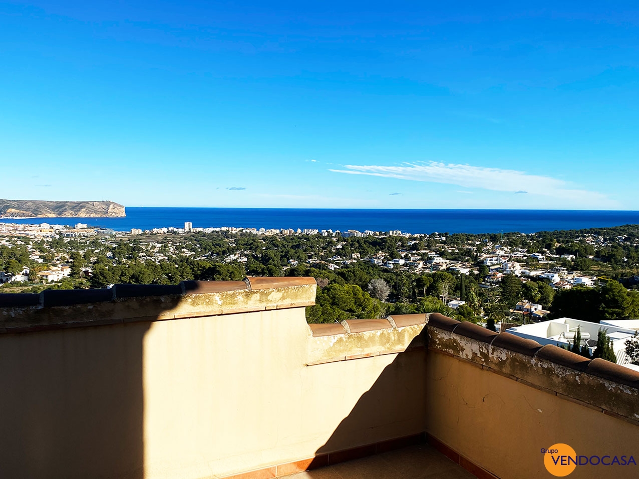 Unique located seaview villa in Javea