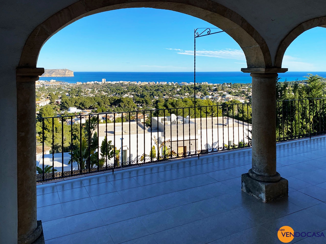 Unique located seaview villa in Javea