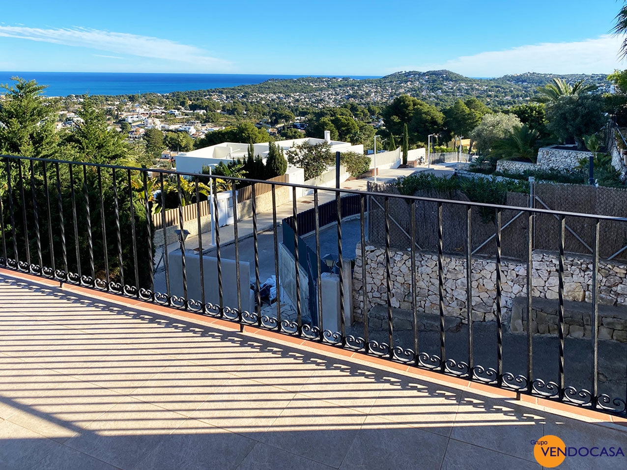 Unique located seaview villa in Javea