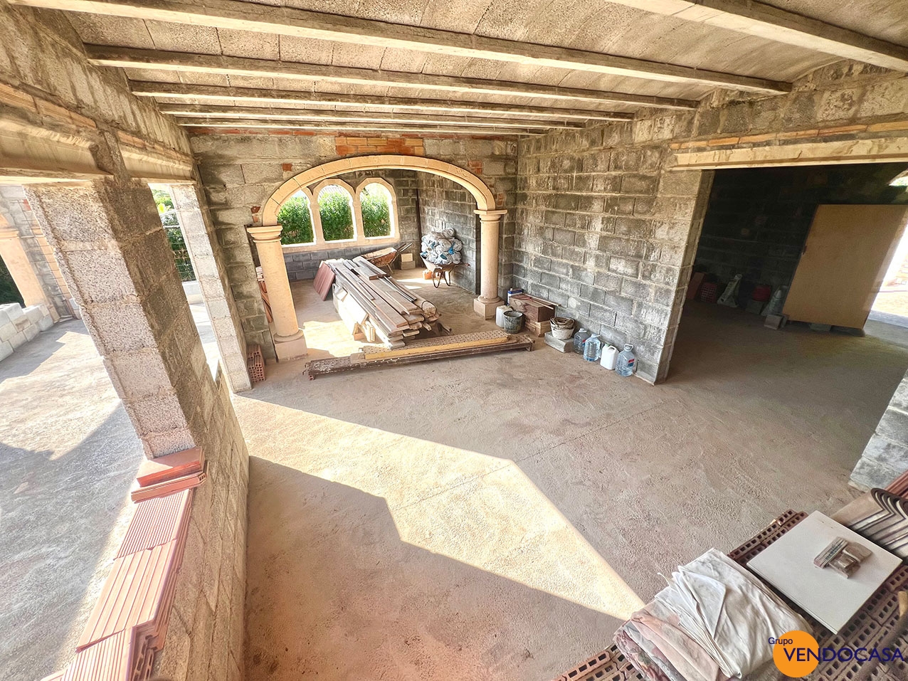 Large plot in Montgo with open views